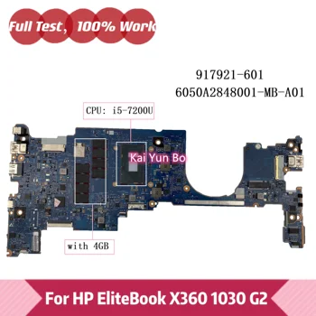 A HP EliteBook x360 1030 G2 Laptop Alaplap 917921-601 917922-601 920053-601 6050A2848001 a i5-7200U i5-7300U 4GB/8GB