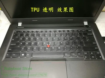 TPU Billentyűzet Fedél Védő bőr a Lenovo Thinkpad T480s t480-as Thinkpad X1 Carbon 2018 T470S T470P T475 E475 E470