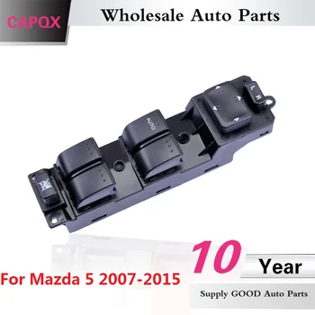 CAPQX A Mazda 5 Mazda5 2006-2015 Bal Első Ajtó Mester Elektromos Ablak Kapcsoló, Elektromos Ablak Emelő Gomb