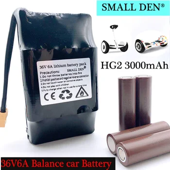 36V 6A egyensúly autó akkumulátor Beépített HG2 3000mAh 10S2P high power akkumulátor