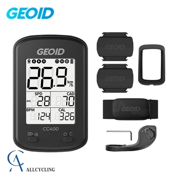 Geoid CC400 Kerékpár GPS Számítógép Kerékpározás Smart Vezeték nélküli, Vízálló Sebességmérő támogatnia kell a Bluetooth Hangya Adatok Mtb Országúti Kerékpár Kilométeróra