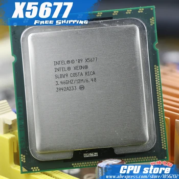 Intel Xeon X5677 CPU processzor /3.46 GHz /LGA1366/12MB/ L3 130W Cache/Quad Core/ szerver CPU Ingyenes Szállítás , vannak, eladni X5687