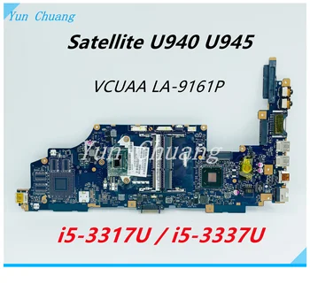 VCUAA LA-9161P K000141040 K000136100 A Toshiba Satellite U940 U945 laptop Alaplap i5-3337U CPU GM DDR3 alaplap