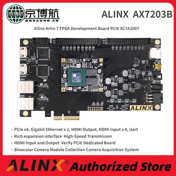 Xilinx Artix-7 FPGA Fejlesztési Tanács PCIE XC7A200T ALINX AX7203B Demo Board，