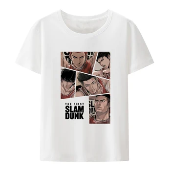 Xiangbei Csapat Alkalmi Pamut Nyomtatás Póló Slam Dunk Japán Anime Streetwear A Férfiak A Nők A Divat Harajuku Rajzfilm Camisetas