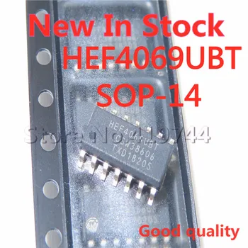 10DB/SOK HEF4069UBT HEF4069 SOP-14 SMD MERT/inverter MOS Raktáron ÚJ, eredeti IC
