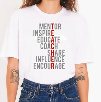 Karakter tanárok póló egyedi termékek egyedi termékek női grafikus póló