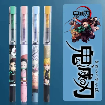 4DB Démon Vadász Zselés Toll Limited Edition Prémium Tanjirou Nezuko Zenitsu Inosuke Caneta Limited Edition Anime Diák Kellékek