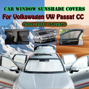 A Volkswagen VW Passat CC, 2009~2017 2016 2015 Autó Ablak, Szélvédő Napernyő UV Reflektor Nap Árnyékban, Napellenző, Automatikus Tartozékok