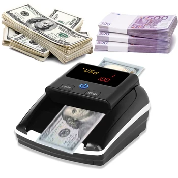 Hordozható AL-130 Mini Pénz Számláló деньги Hamis bankjegy Detektor Automatikus Pénzt Észlelési hamis pénzt UV MG Papír Minőség