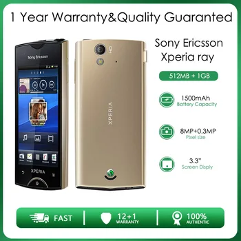 Sony Ericsson Xperia ray Felújított Eredeti Nyitva ST18 8 MEGAPIXELES Telefonját Magas minőségű Ingyenes szállítási felújított