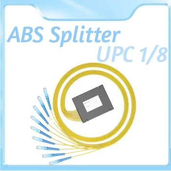 ABS Splitter SC UPC 1x8 Optikai Csatoló Splitter Box Singlemode Optikai Elosztó SC/ UPC 1/8 Szál Pigtail