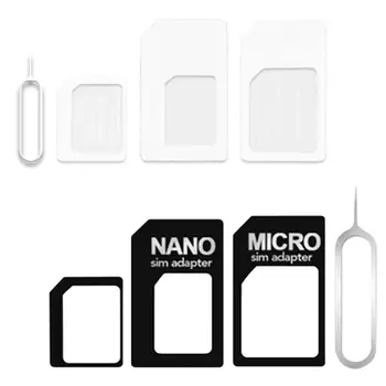4 az 1-ben Átalakítani Nano SIM-Kártya Micro Szabvány, Adapter iPhone, Samsung 4G LTE USB-s Vezeték nélküli Router 10166