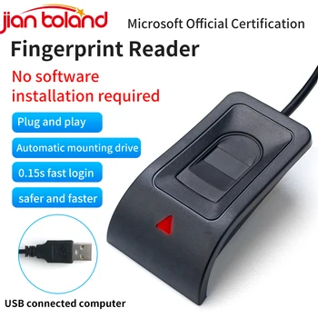 A Windows 10 11 Helló Biometrikus Ujjlenyomat Belépés USB Olvasó Szkenner Modul Készülék Biometrikus Biztonsági Kulcs Biztonságos Bejelentkezési