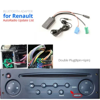 1 PC Autós Bluetooth 5.0 Sztereó Audio AUX Bemeneti Kábel MINI Csatlakozó JieRuiBT 5908 Renault Clio Renault Espace Autó Belső Alkatrészek