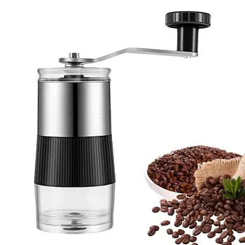 Kézi Kávébab Csiszoló Magas Minőségű & Hordozható Kávédaráló Állítható Beállítások Kézi Kávé Burr A Konyhában