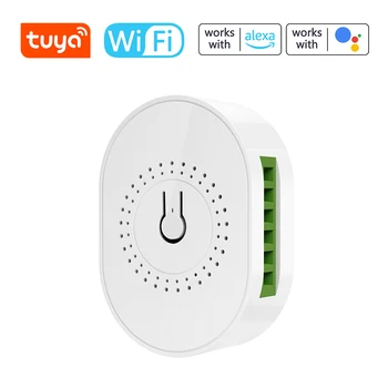 Tuya WiFi RF433 Távirányítók Ellenőrzési Függöny Kapcsoló Modul Intelligens Otthon Kapcsoló Eszköz Megosztás Időzítés Funkció Intelligens Kapcsolat