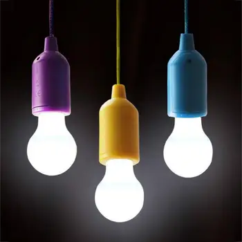 LED-es Izzó Dekoratív Lámpák ABS Alacsony lángon Környezetbarát Tündér Izzó Kerti Kemping Tanulmány Szoba Munka Tanulmány Világítás Izzó