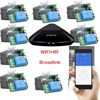 Broadlink RM Pro+12 Vevő,iphone/android WIFI+RF,DC12V 1Channel Vezeték nélküli Távirányító Kapcsoló Intelligens Otthon Rendszer