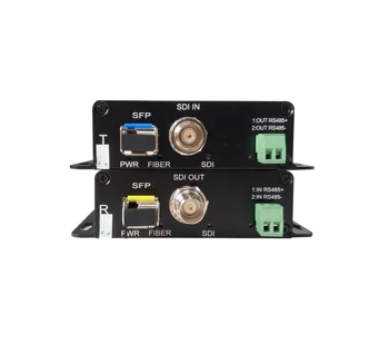 Simplex LC Optikai Egy SFP Port, SD-SDI/HD-SDI/3G-SDI Videó Több Rost