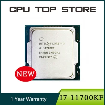 ÚJ Intel Core i7 11700KF 3.6 GHz-es, Nyolc Mag, Tizenhat Szál CPU Processzor L3=16M 125W LGA 1200 Nincs Ventilátor