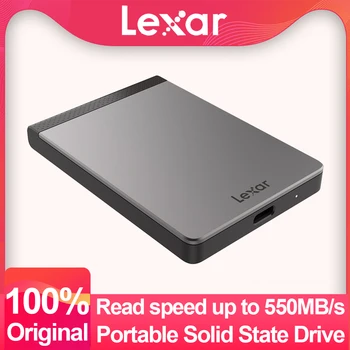 Lexar Mobil szilárdtestalapú Meghajtó SL200 512 GB 1 tb-os 2 tb-os USB3.1 C-TÍPUSÚ Kompatibilis PSSD Hordozható Külső Meghajtó NVME Merevlemez